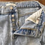 PacSun High Rise Straight Jeans Women’s 28 Light Wash Distressed Button Fly Photo 3