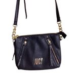 Juicy Couture Juicy By Women Black Zippered Up Crossbody Bag EUC Photo 1
