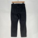 Old Navy  High Rise Wow Straight Leg Jeans Stretch Black Denim Size 8 Photo 6