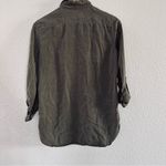 Aritzia  Babaton Army Green Utility Button Up Top Size XS Photo 1