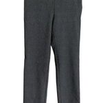 Maison Jules Black White Polka Dot Mid Rise Straight Leg Dress Crop Ankle Pants Photo 0