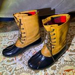 Madden Girl Duck Boots zipper back Photo 0