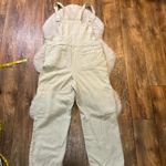 HYFVE Womens Cargo Cream Overalls Size Large Beige Photo 10