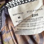 Just Love Beautiful tropical floral print smocked strapless maxi dress size medium Photo 4