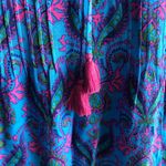 Southern Tide Dress Stella in Brilliant Blue Abstract Long Sleeve Dress XS NWT Photo 6