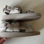 ZARA - Bone White Technical Voluminous Velcro Sandals Travel Beach Pool Summer Photo 2