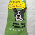Foozys Boston Terrier Dog Socks Canine Collection Size 9 Photo 2