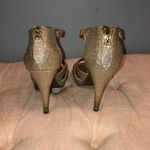 Maurice's Gold glitter heels size 8.5! Photo 4