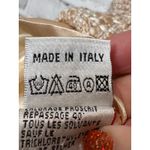 Brunello Cucinelli Womens Tweed Skirt Gold Trim Made‎ in Italy Size 4 Photo 7