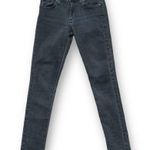 James Jeans Twiggy Washed Black Stretch Skinny Denim Size 25 Photo 0