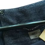 Tommy Hilfiger  Dress Size 14 Blue Gray Career Work Office Short‎ Sleeve Photo 6