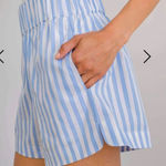 AYR  The Staycation Short Blue White Stripe Sz S Photo 0