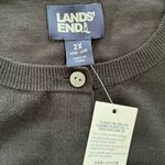 Lands' End NWT:  Black cardigan Photo 3
