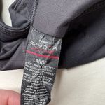 Spyder  Bra Workout Activewear Support Lightweight Racerback Black Pattern Sz L Photo 3