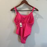 Shade & Shore Shade‎ & Shore Bright Pink Swim one piece size Medium Photo 3