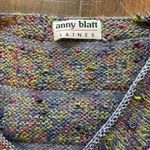 handknit sweater in a superior quality angora and cotton blend yarn Size undefined Photo 4