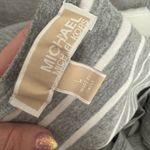 Michael Kors  Tank Top zippers shoulder ruched sides size large Photo 3