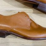 Madewell  tan/ Brown Leather Women's English Saddle Oxfords Loafers Photo 0