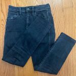 Madewell Black Denim 10” High Riser Skinny Skinny Jeans Size 24 Photo 0