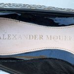 Alexander McQueen laser cut patent leather loafers flats smoking slipper IT 35 Photo 9