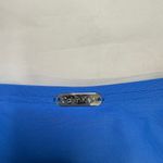 Calvin Klein  Shirred Side Mid Rise Bikini Bottom Size XXL Palace Blue New Photo 4