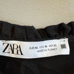 ZARA  Black Long Sleeve Dress Photo 2