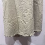 Directives Lyocell Khaki Jumper Dress overall dress Pockets Adjustable Straps Tan Size L Photo 4