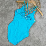 La Blanca Swimwear Island Goddess Surplice One Piece Underwire Size 0 Photo 4