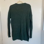 Nordstrom BP Green Lightweight Ribbed Tunic Sweater Oversized Photo 2
