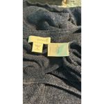 PureJill Top Med Blue Denim Fade Linen Blend Oversized Boho Whimsical Goth Chic Photo 7