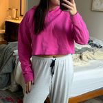 Lululemon  Cropped Hoodie All Yours Sonic Pink Photo 4