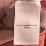 Lands' End  Floral Cardigan Sweater Maroon Pink XL Photo 8