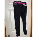 Lululemon Speed Tight Size 6 Brushed Interlock Black and Quilt Winter Photo 3