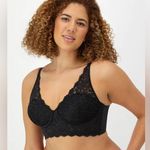 Maidenform NWT  Lightly Lined Convertible Lace Bralette Size 40D Photo 0