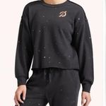 Peloton  Crewneck Pullover Show Up & Shine Plus Size 3X Crop Top Sweatshirt Photo 0