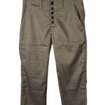 Free People x Sandrine Rose Academia Houndstooth Gun Check Print Pants Size S Photo 0