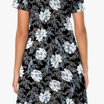 Popyoung - Short Sleeve Floral Dress Photo 2