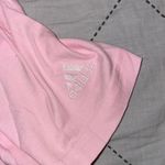 Adidas  Light Pink Tee with White Logo Photo 1