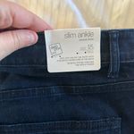 NWT J. JILL Denim Smooth Fit Slim Ankle Cotton Spandex Blue Jeans Size 18 T Tall Photo 2