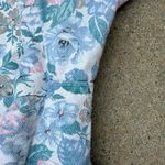 VTG 90s Backroads Blues PLUS SIZE blue pink floral high waist mom denim shorts Photo 5