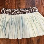Lululemon Pleat To Street Skirt II Print Waistband Size 8 Tranquil Blue Ace Spot Photo 4