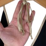 Byer Too Vintage Y2K Size Medium Black Halter Dress Trim Hi-Low Hem Made In USA Photo 4