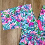 Lilly Pulitzer NWT  Parigi Skort Romper Mandevilla Baby Paradise Petals Size M Photo 2