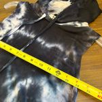 Antistar  Tie Dye Hooded Dress Soft Jersey Stretch Sleeveless Sporty Blue S Comfy Photo 3