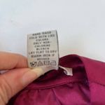 Vertigo Paris Sheath Mini Dress Sz XS Satin Short Pink Bow Abstract Print Retro Photo 11