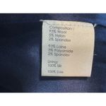 3.1 Phillip Lim  · Medium · Wool Silk Ruffle Coat Dress · Navy Blue Designer Photo 8