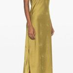 ALLSAINTS ππ Hadley Jacquard Slim Fit Midi Slip Dress ~ Y2K Sap Green US 4 NWOT Photo 9