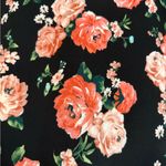 Brat Star  Black Floral Pencil Skirt‎ Photo 3