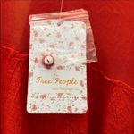 Free People  On The Weekend Blouse Persimmon NWT Size Small Photo 4