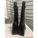 & Other Stories & OTHER STORIES Heeled Square Toe Chelsea Boots Black Womens Size US 5 Photo 6